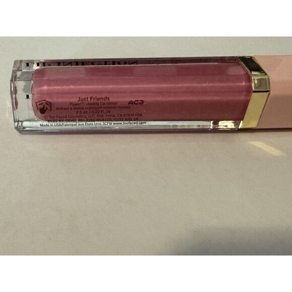 Lot 4 X Too Faced Lip Injecion People Pleaser Wifey Jus Friends Secure New - Picture 3 of 5